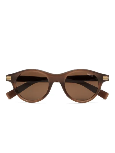 Zegna round-frame sunglasses