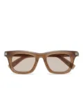 Zegna square-frame sunglasses - Brown