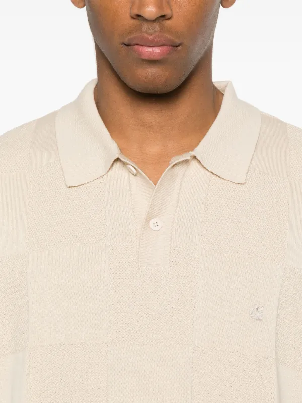 トップス Carhartt WIP S/S CHECKER POLO Carhartt WIP Checker Polo | Black – Page Checker Polo