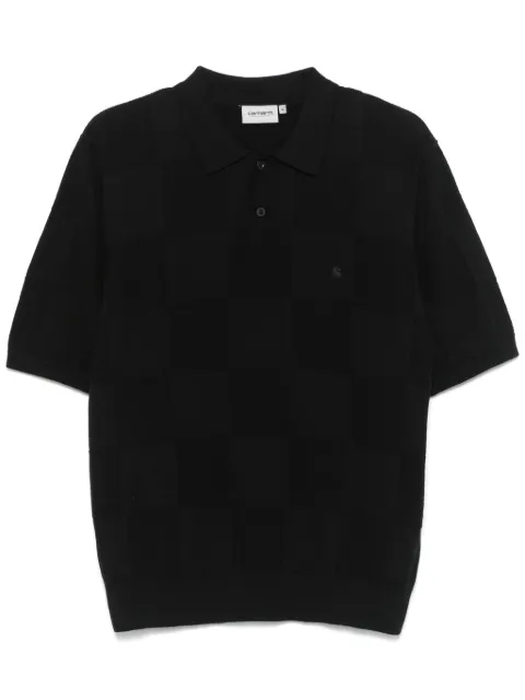 Carhartt WIP Checker polo shirt