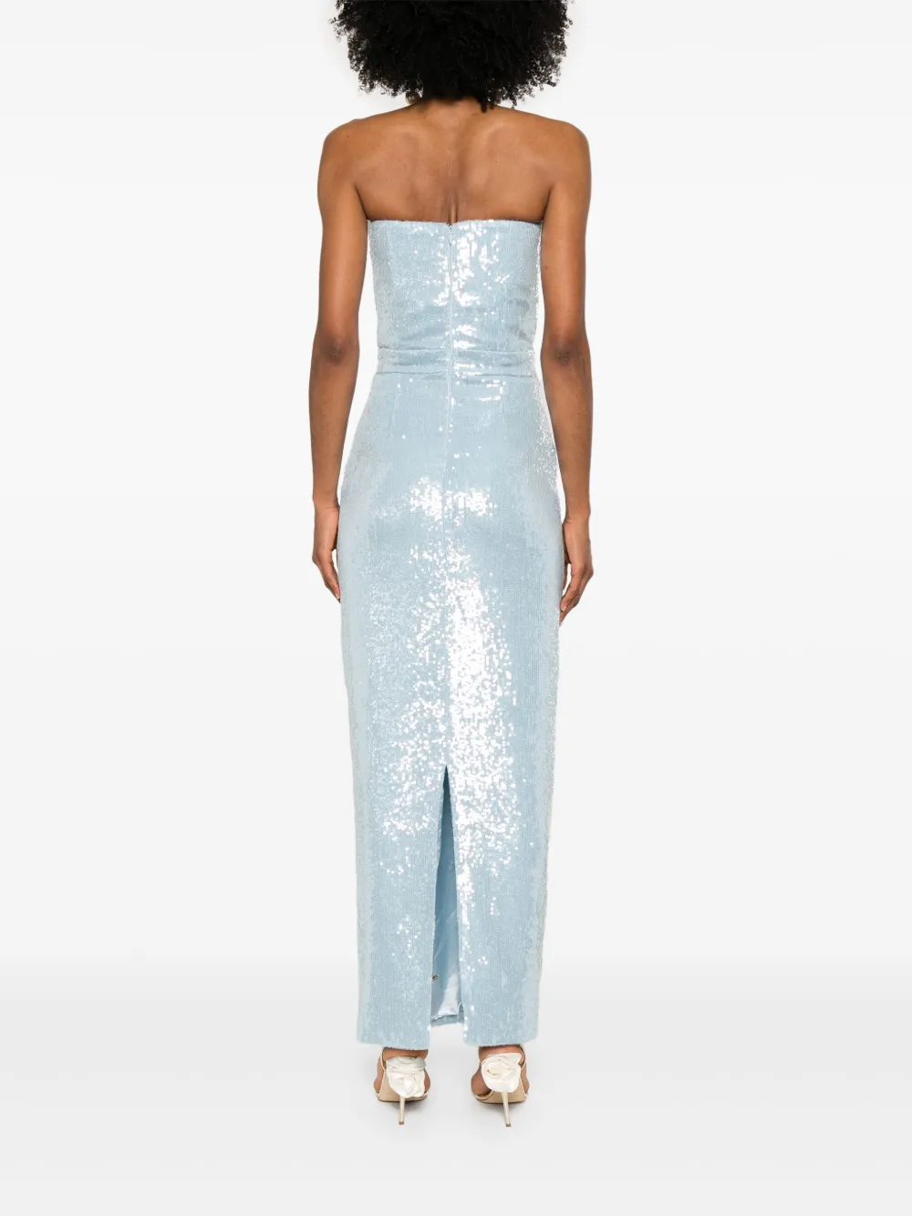 The New Arrivals Ilkyaz Ozel Monique avondjurk Blauw