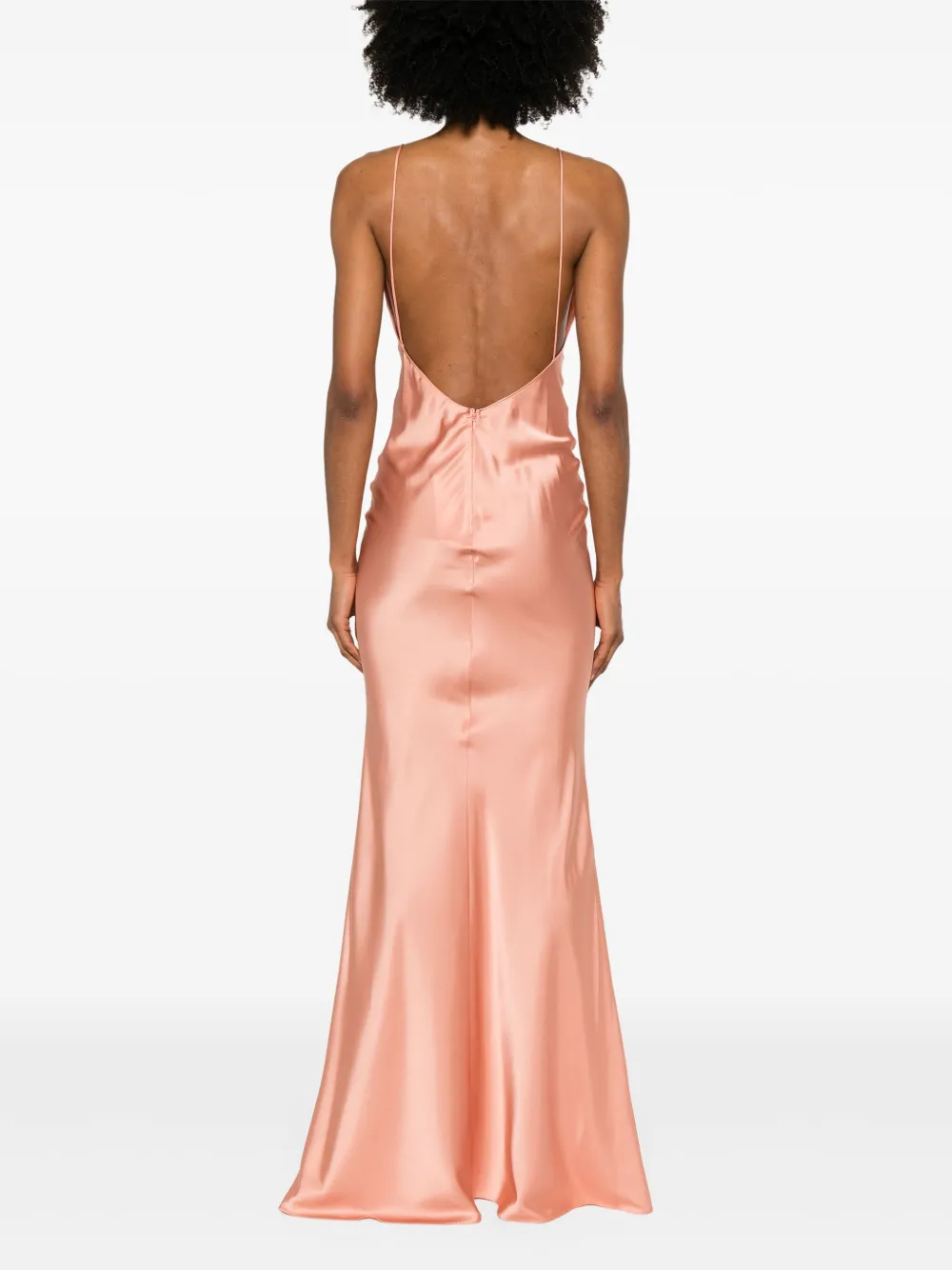 The New Arrivals Ilkyaz Ozel Claudie maxi-jurk Roze