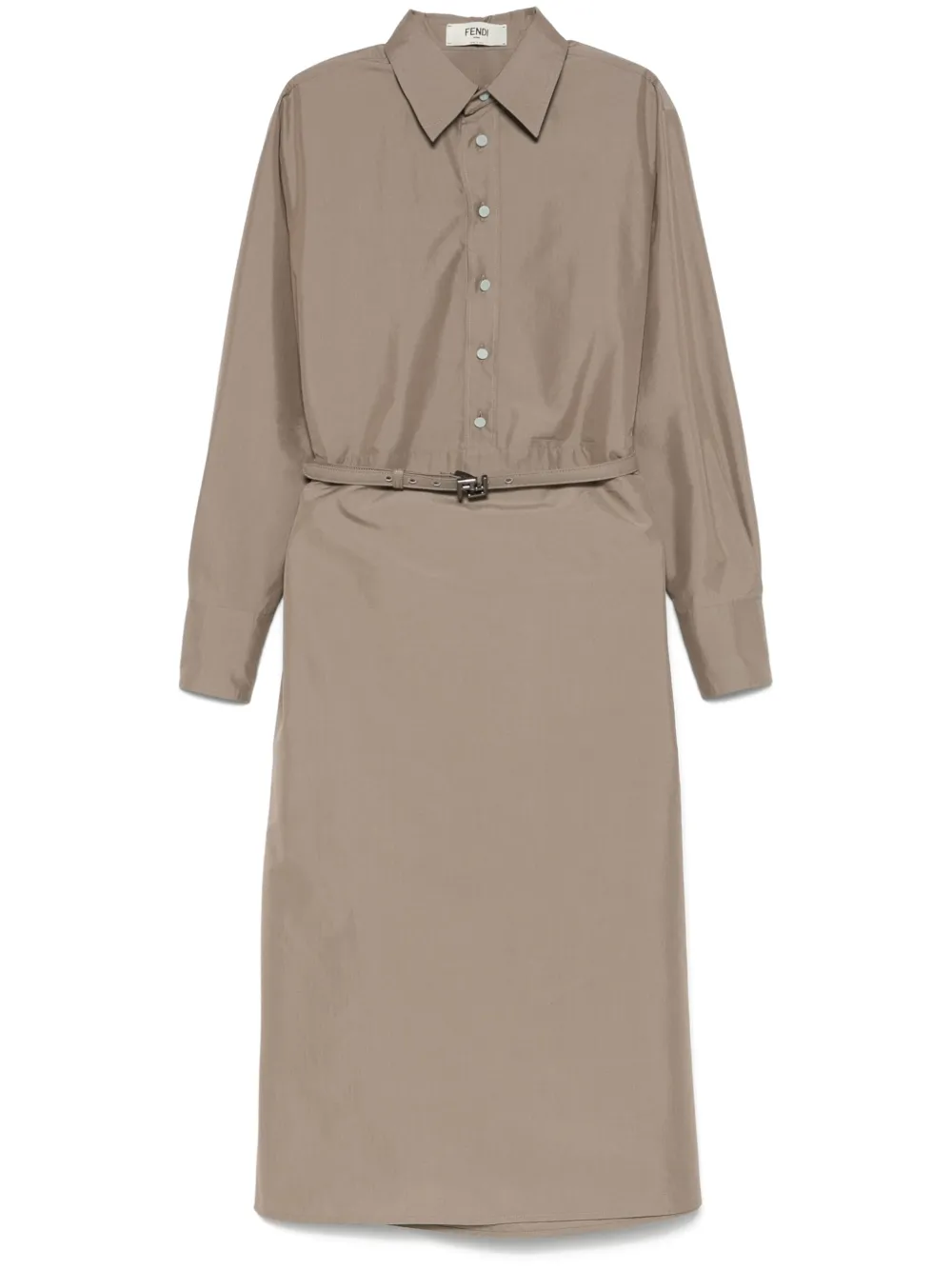 poplin shirt dress