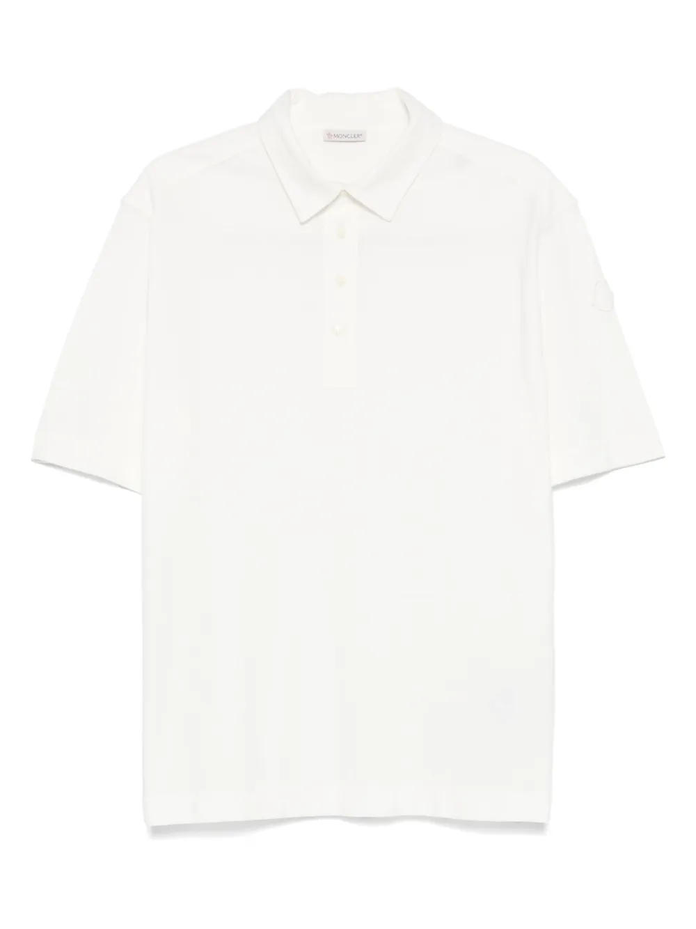 Moncler polo à manches courtes | blanc | Image 1