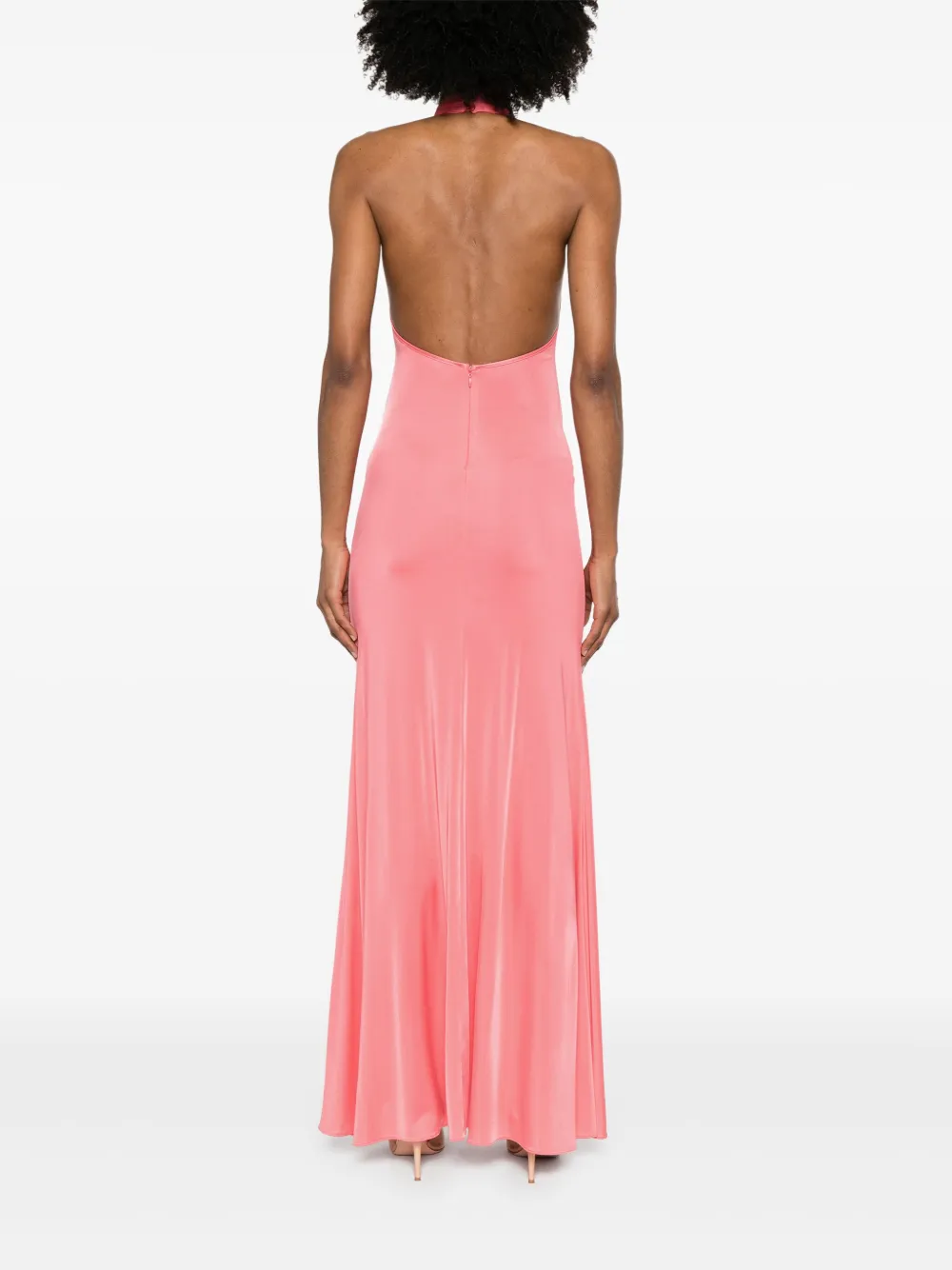 The New Arrivals Ilkyaz Ozel Leia maxi-jurk Roze