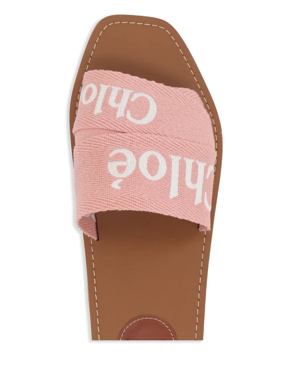 Shop Chloé Woody Slides In Pink
