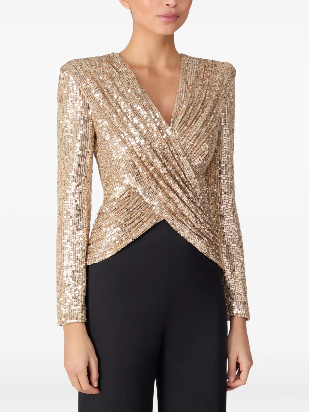 Jenny Packham Misty blouse - Goud