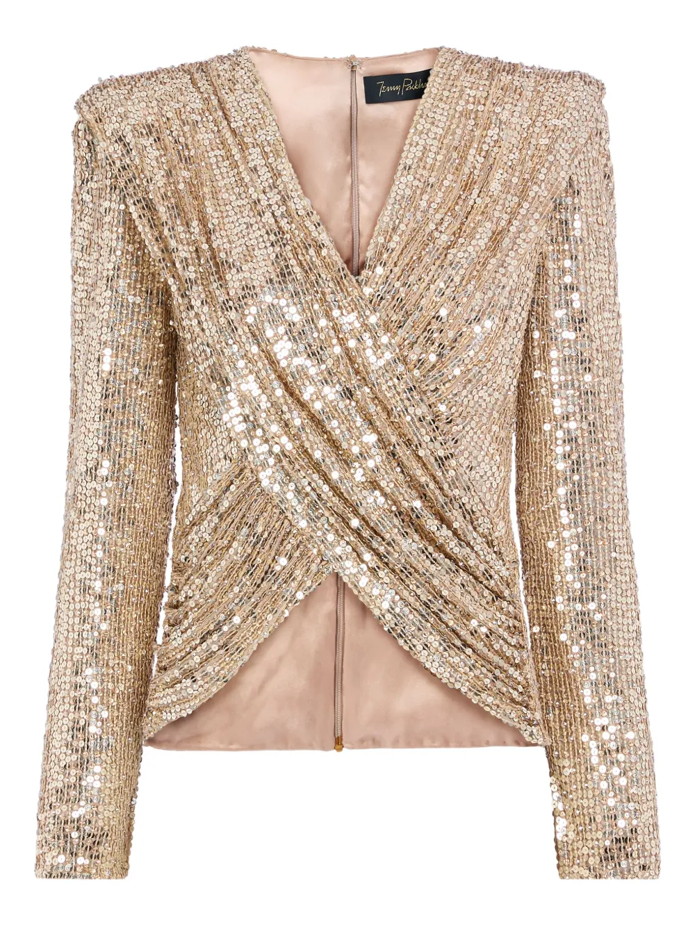 Jenny Packham blusa Misty | dorado | Image 1