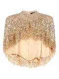 Jenny Packham Chantelle cape - Gold