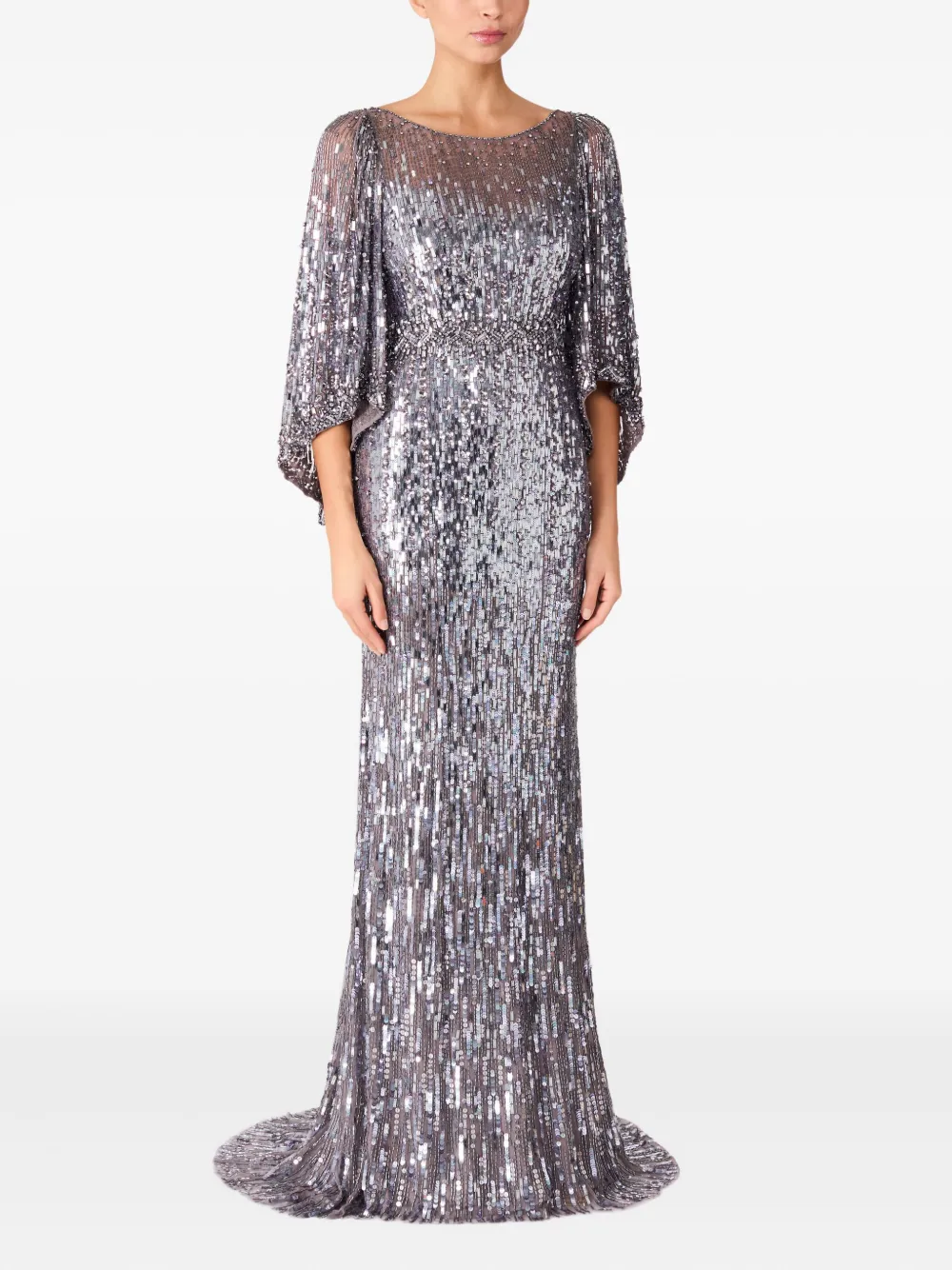 Jenny Packham Jurk Grijs