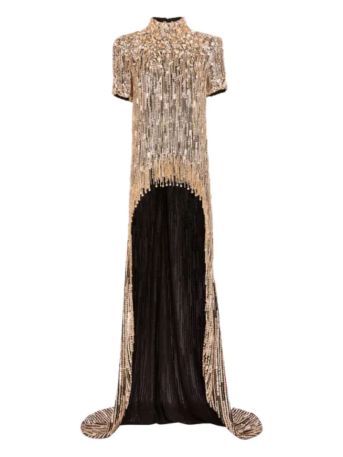 Jenny Packham Zea sequin-embellished top