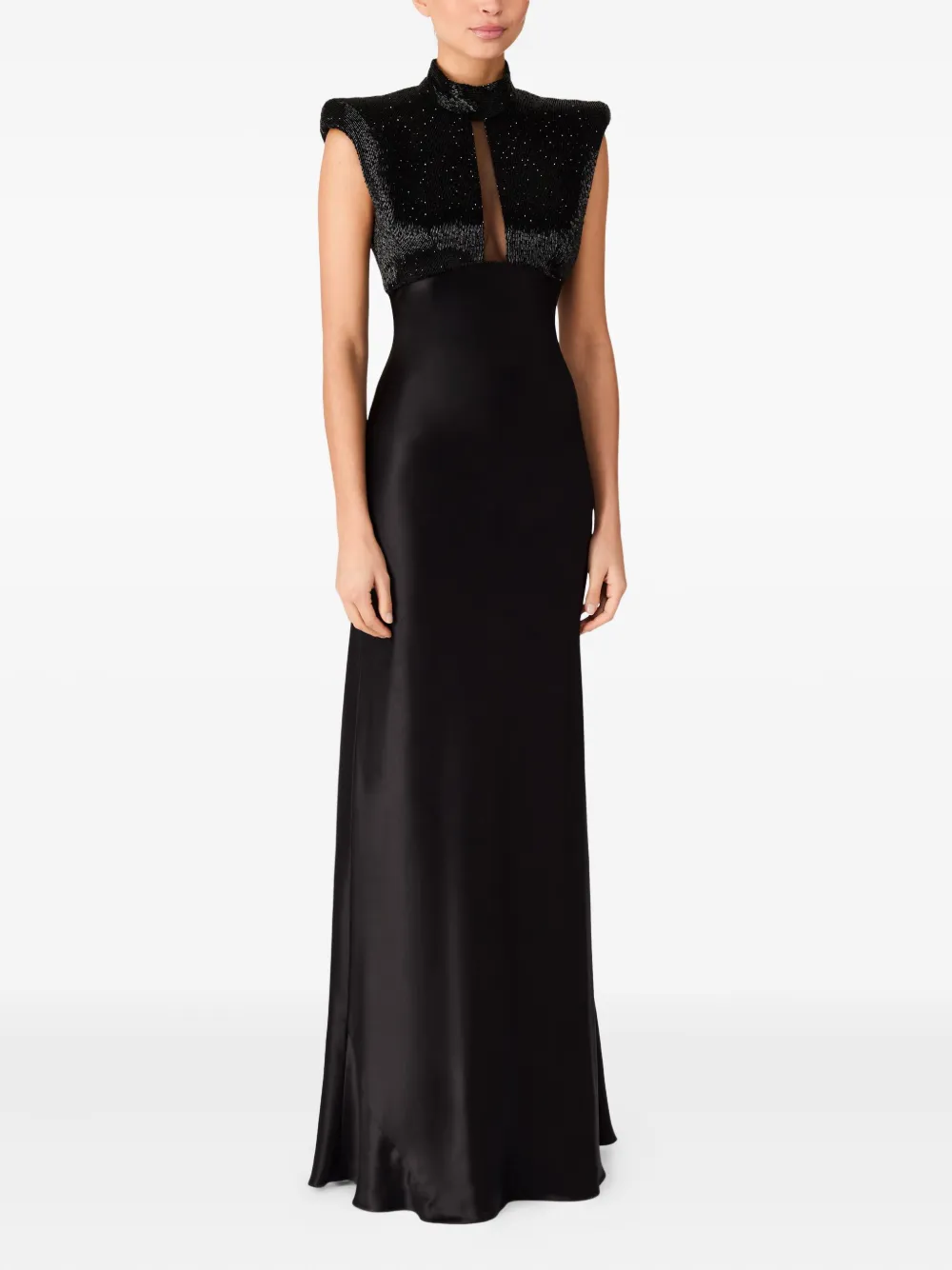 Jenny Packham Devotion maxi-jurk Zwart