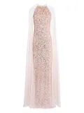 Jenny Packham Elite silk dress - Pink