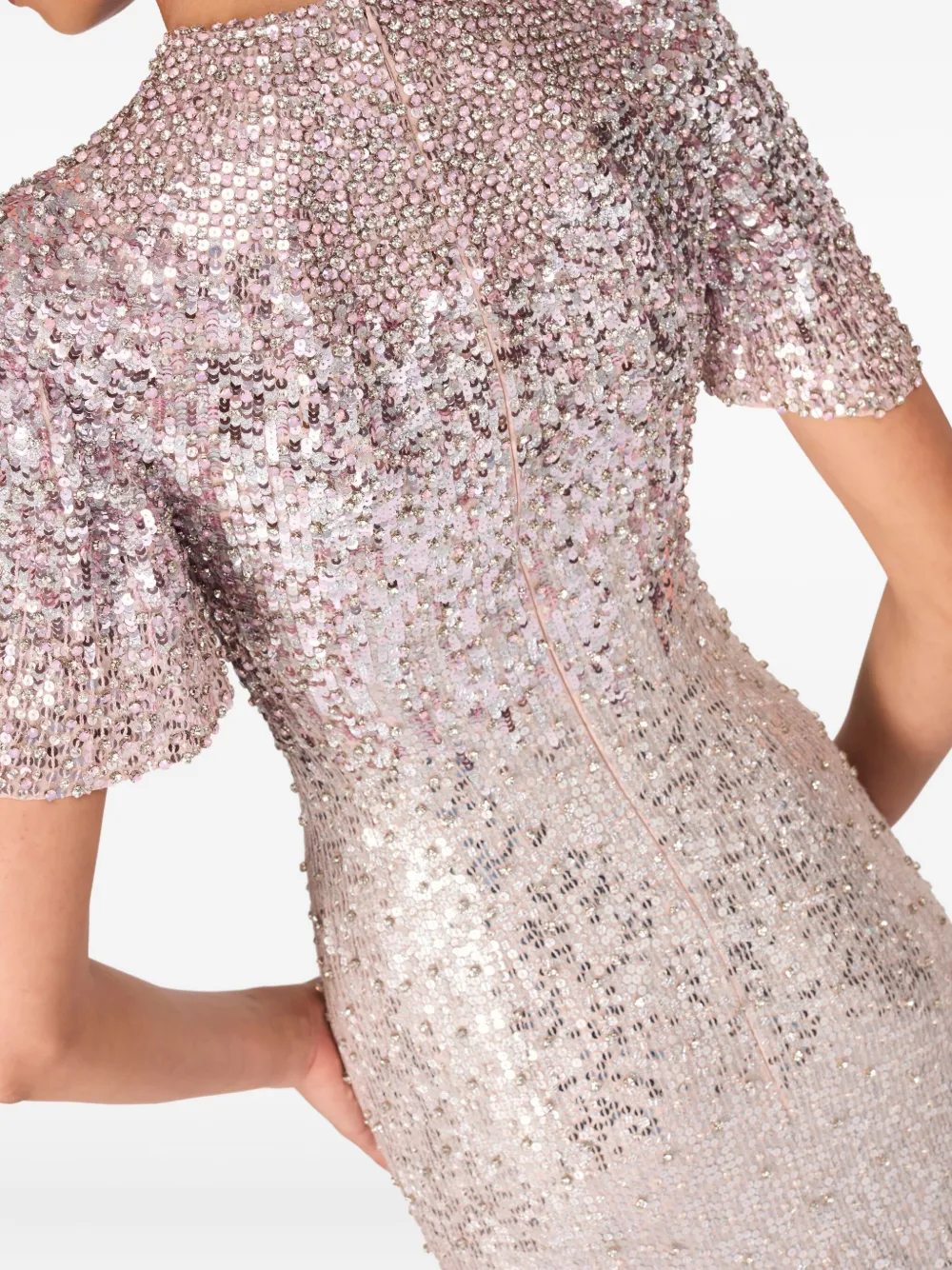 Jenny Packham Jourdain Sequin-embellished Gown