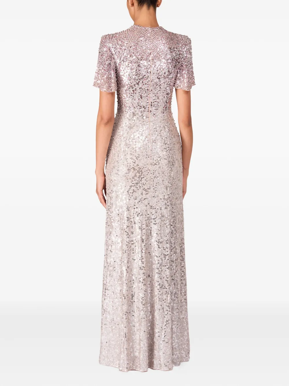 Jenny Packham Jourdain Sequin-embellished Gown