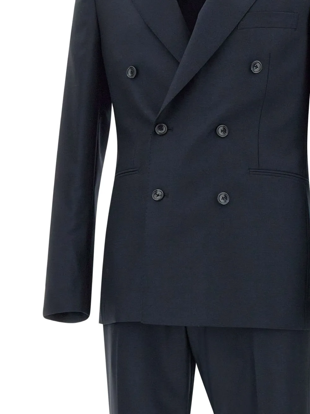 Tagliatore Wollen pak Blauw