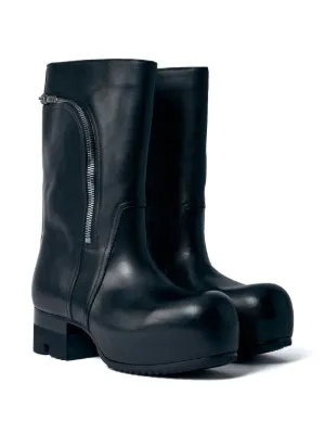Rick Owens Splint レザーブーツ | ブラック | FARFETCH JP