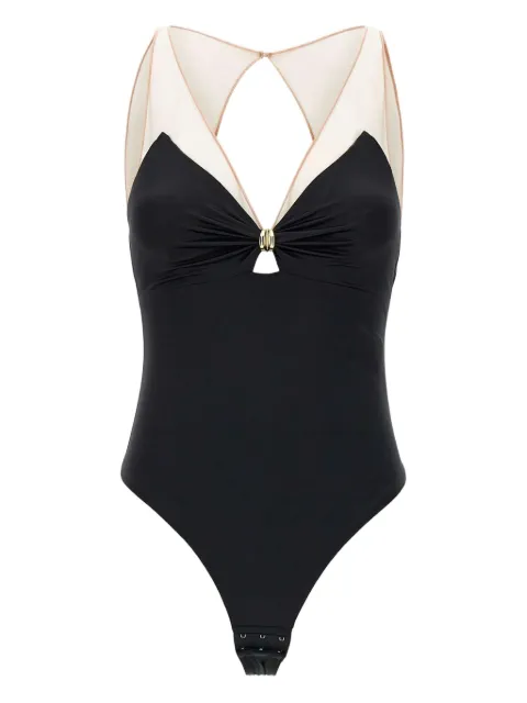 Elisabetta Franchi two-tone bodysuit 