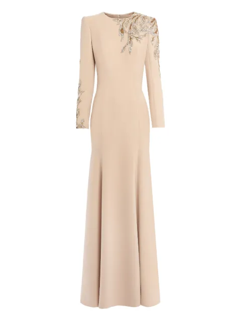 Jenny Packham فستان 'أونور' ماكسي مزين بترتر