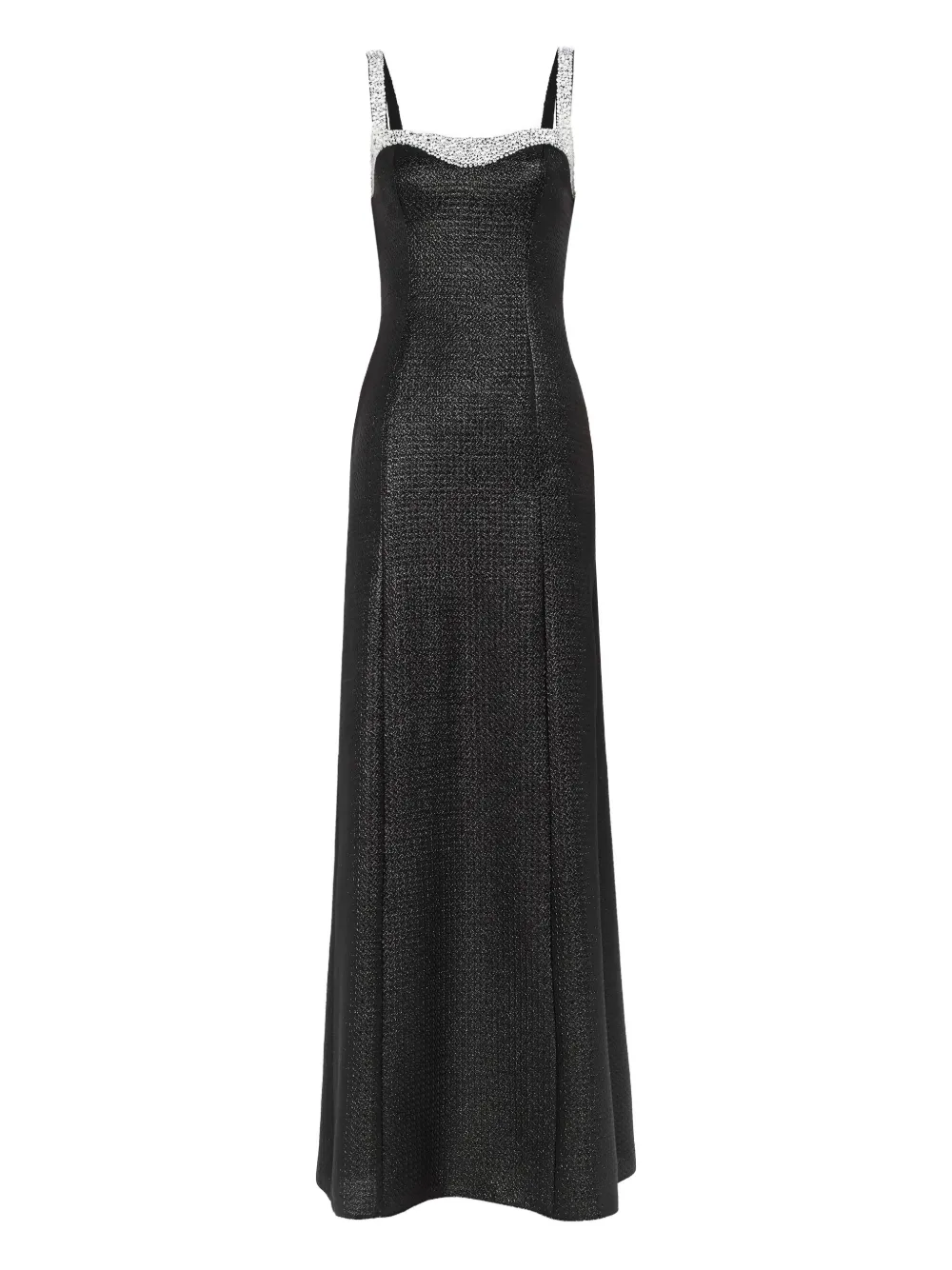 rhinestone-embellished maxi dress