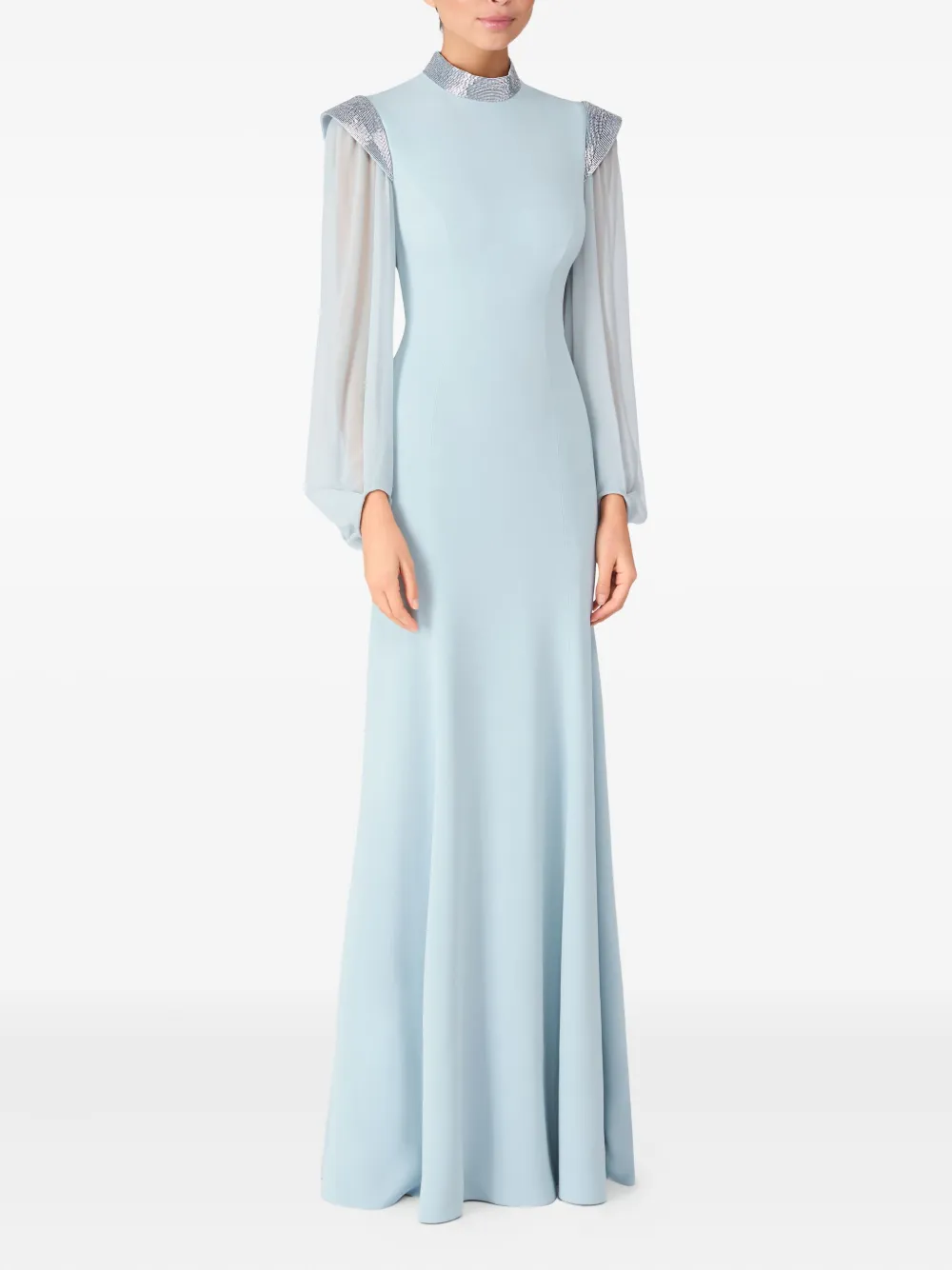 Jenny Packham Isabelle maxi dress - Blauw
