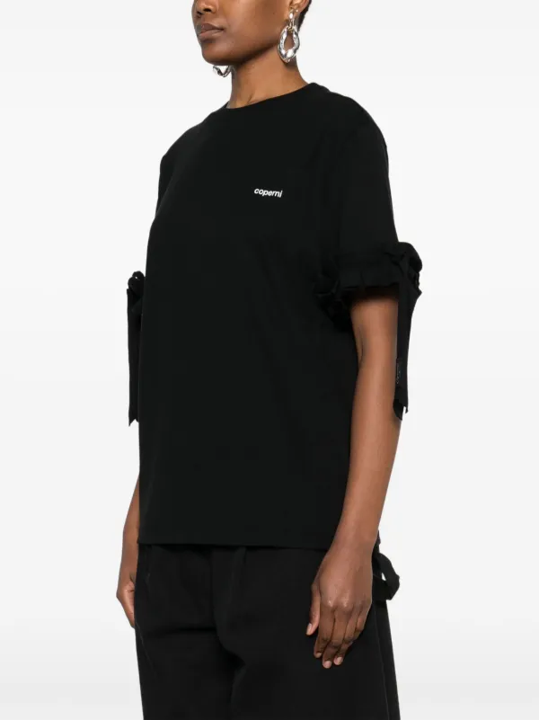 Tシャツ・カットソー Coperni TSHIRT (DJS131F5028) COPERNI: T-shirt woman - White | Coperni t-shirt DJS131F5028