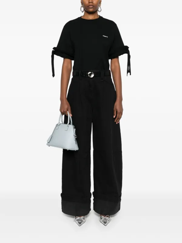 Coperni ラッフルトリム Tシャツ Coperni ラッフルトリム Tシャツ | ホワイト | FARFETCH JP