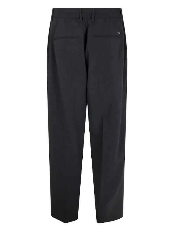 パンツ 90s EMPORIO ARMANI fade straight pants Emporio Armani straight-leg Trousers | Blue | FARFETCH