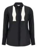 Elisabetta Franchi two-tone shirt - Black