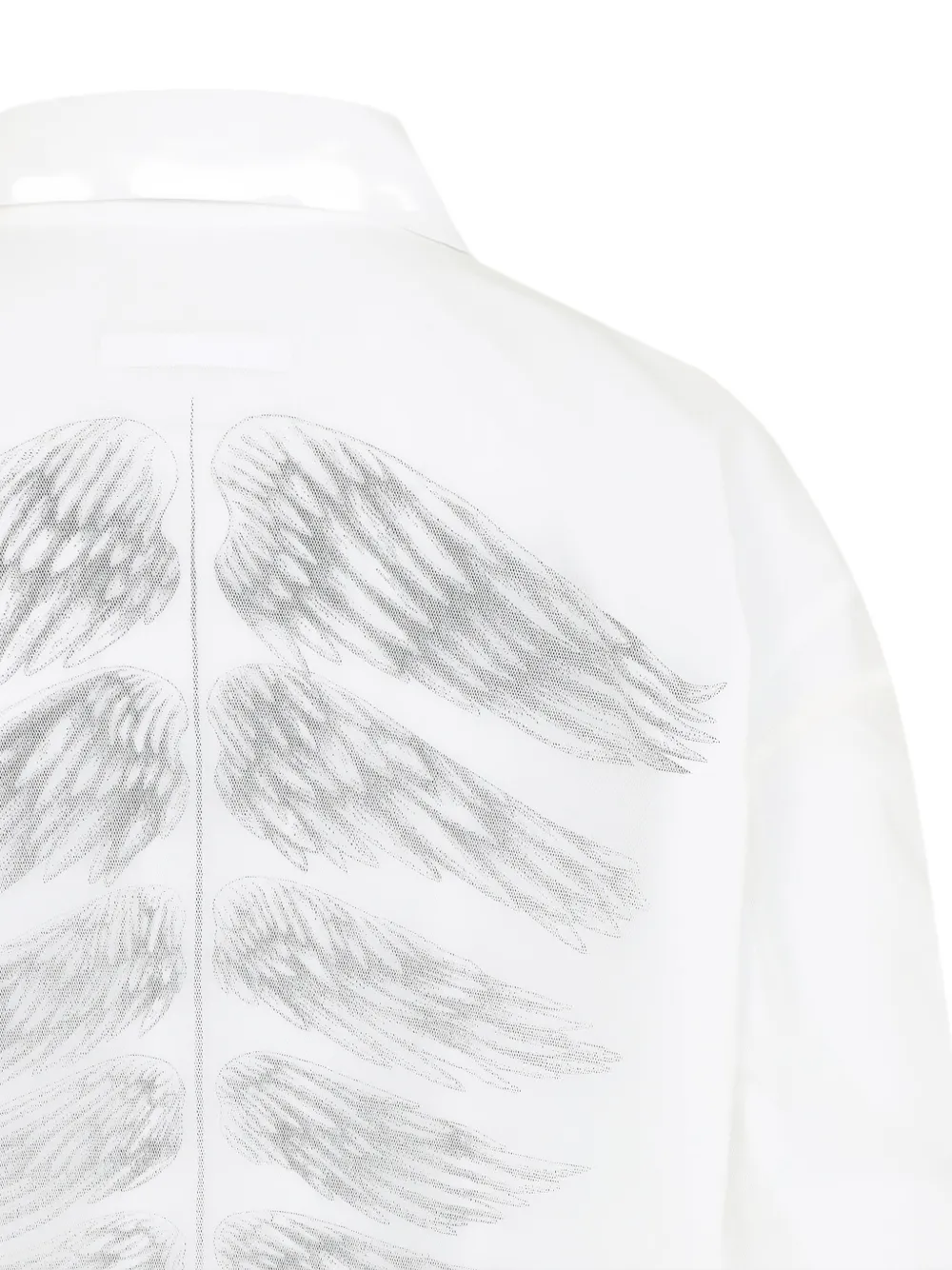 Shop Jean Paul Gaultier Cotton Shirt In White