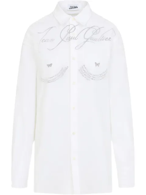 Jean Paul Gaultier camisa de algodón