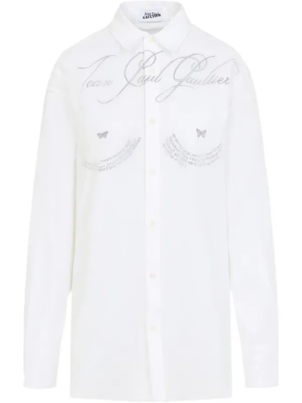 Jean Paul Gaultier Cotton Shirt in White