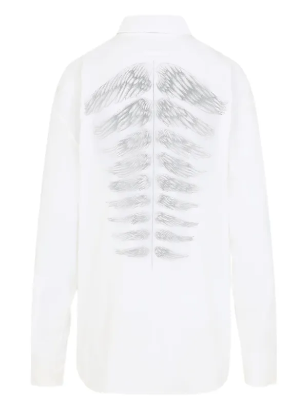 Jean Paul Gaultier Cotton Shirt | White | FARFETCH IN