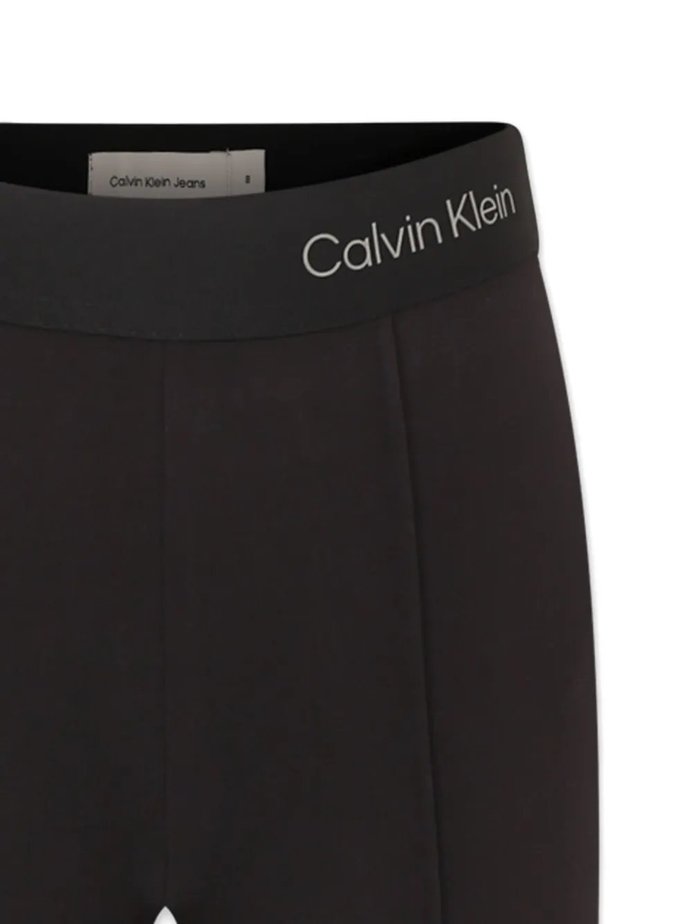 Calvin Klein Flared Trousers In Black