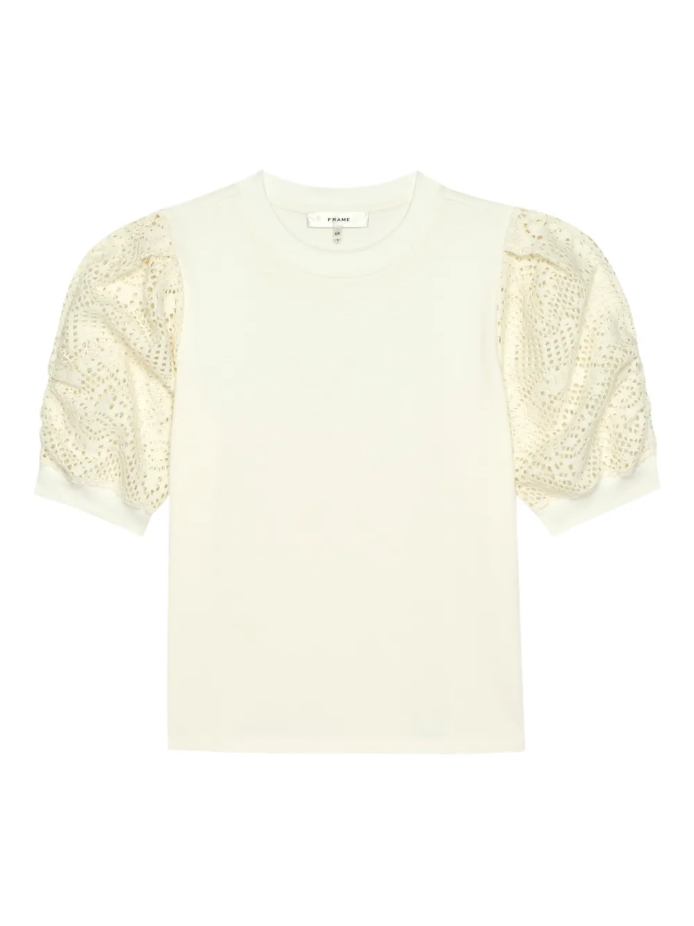 FRAME The Lace T-shirt Wit
