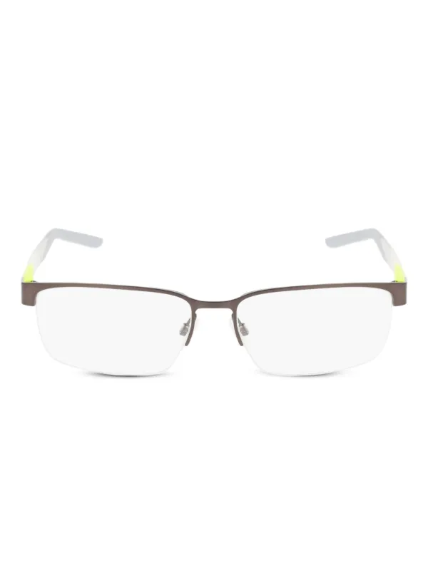 nike half rim glasses
