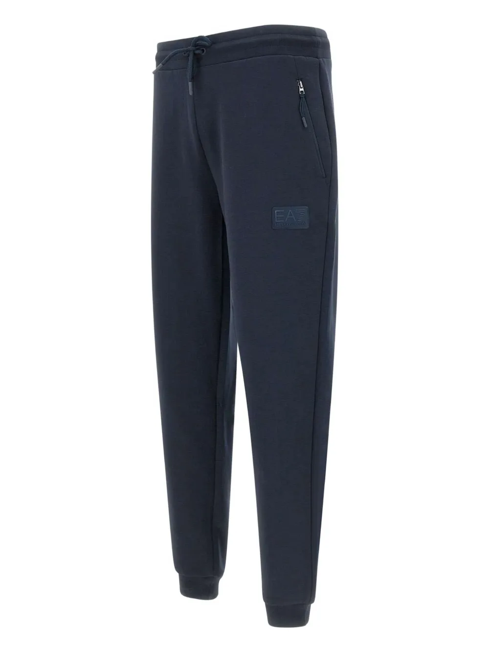 Ea7 Emporio Armani Trainingsbroek met logopatch Blauw