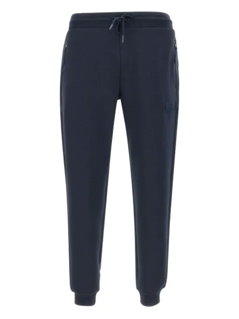 Ea7 Emporio Armani logo-patch track pants