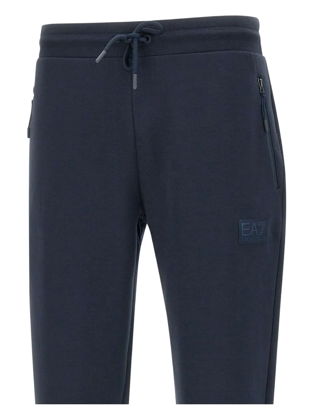 Ea7 Emporio Armani Trainingsbroek met logopatch Blauw