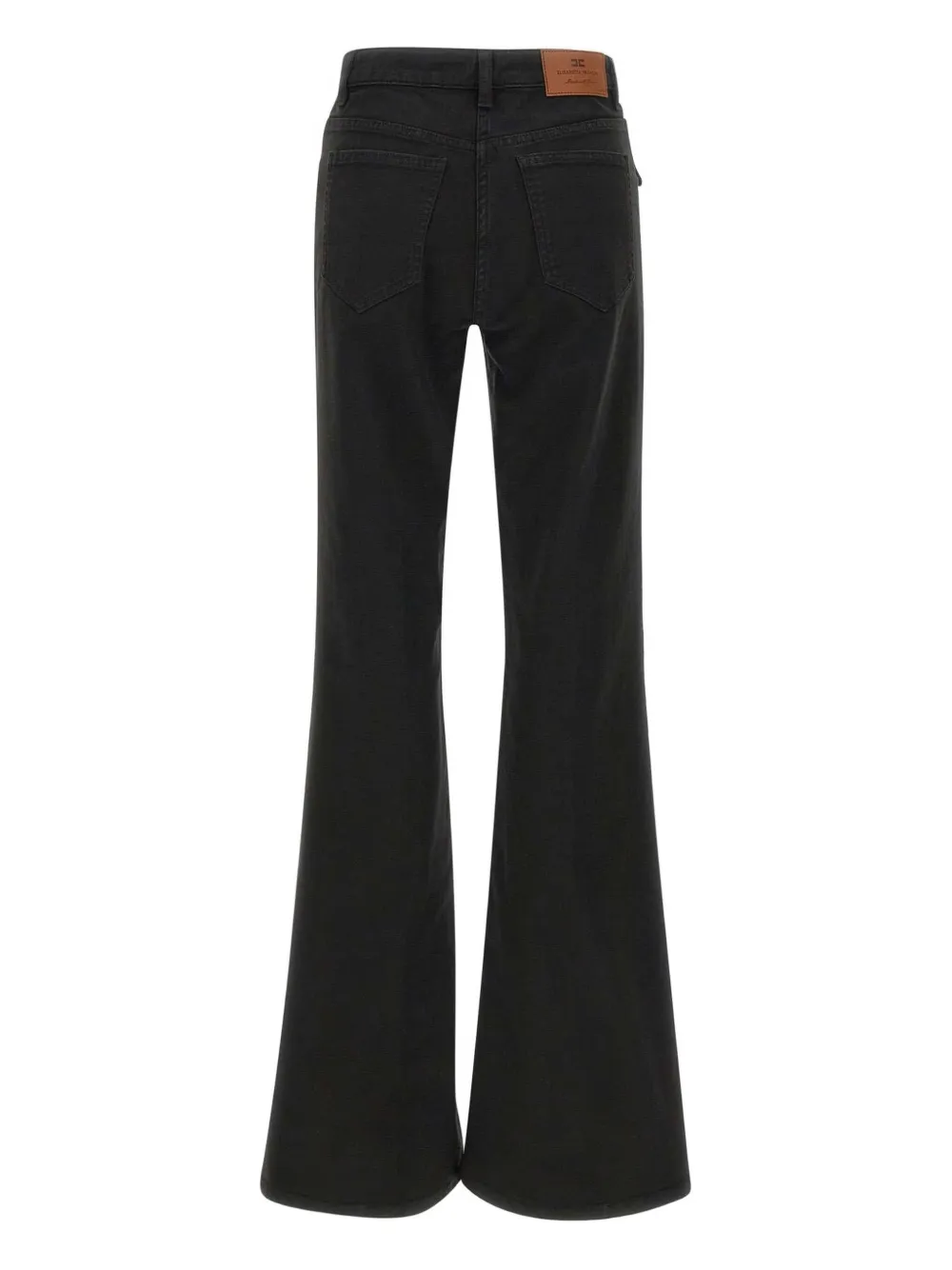 Elisabetta Franchi Flared jeans - Zwart