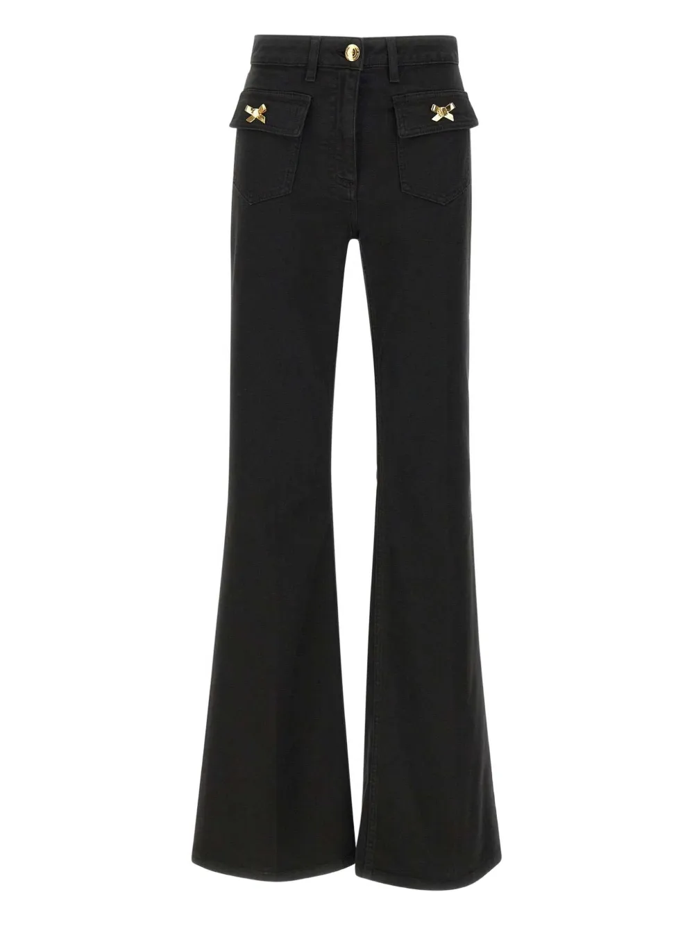Elisabetta Franchi Flared jeans Zwart