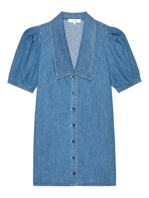 FRAME vestido corto de mezclilla estilo marinero