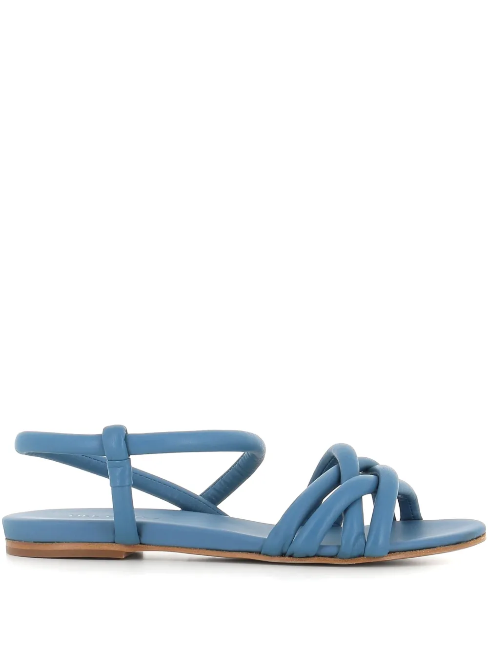 intertwined-strap sandals