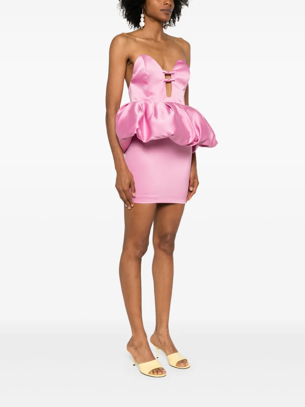 The New Arrivals Ilkyaz Ozel Lia mini-jurk Paars