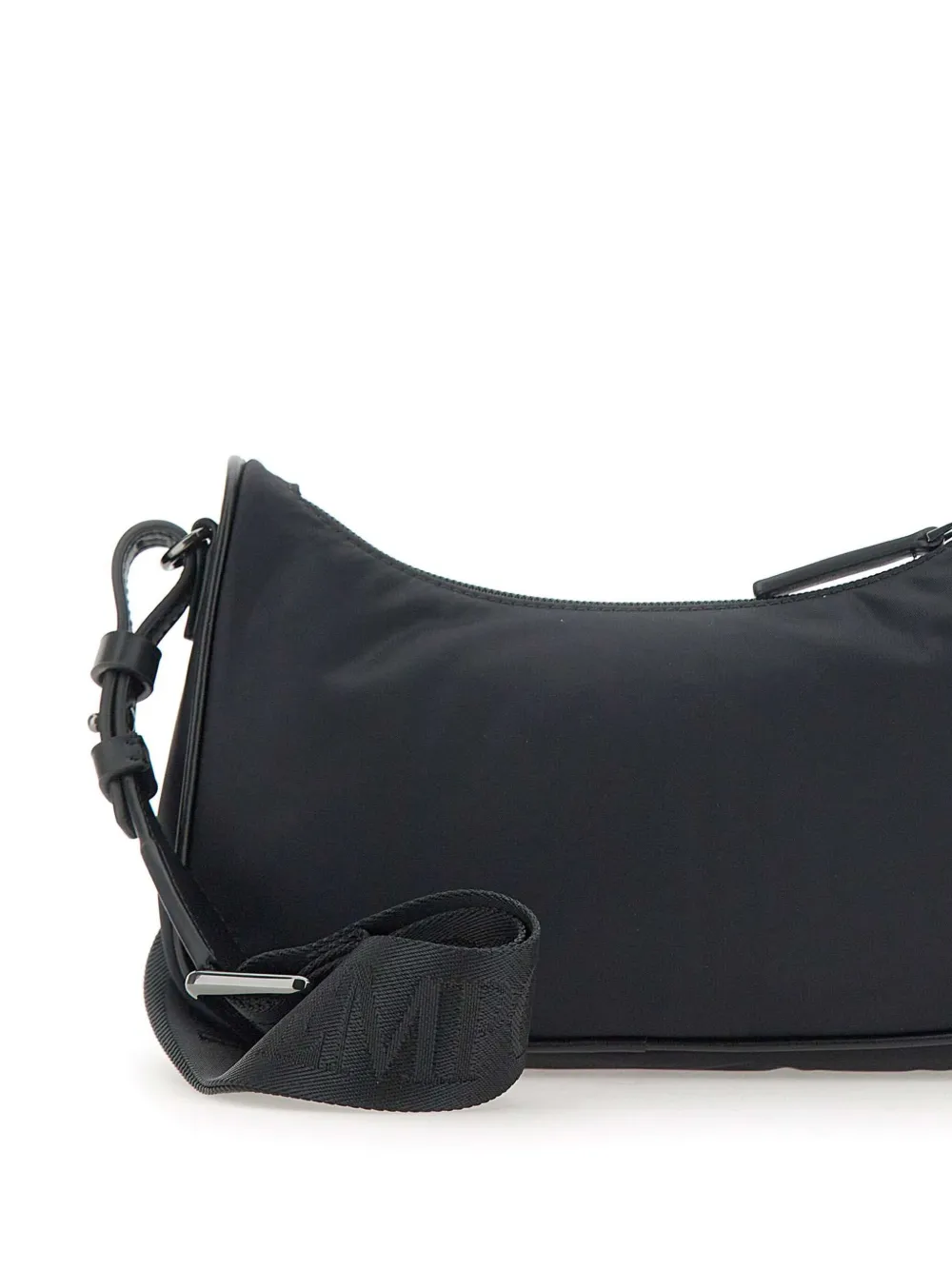 Emporio Armani Messengertas met logo-reliëf Zwart