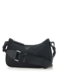Emporio Armani logo-embossed messenger bag - Black