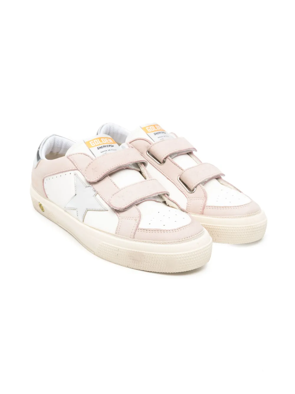 Golden Goose Kids May School sneakers Pink