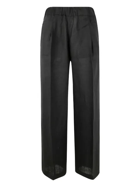 Semicouture linen trousers 
