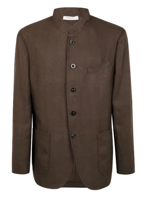 Boglioli stand up-collar blazer