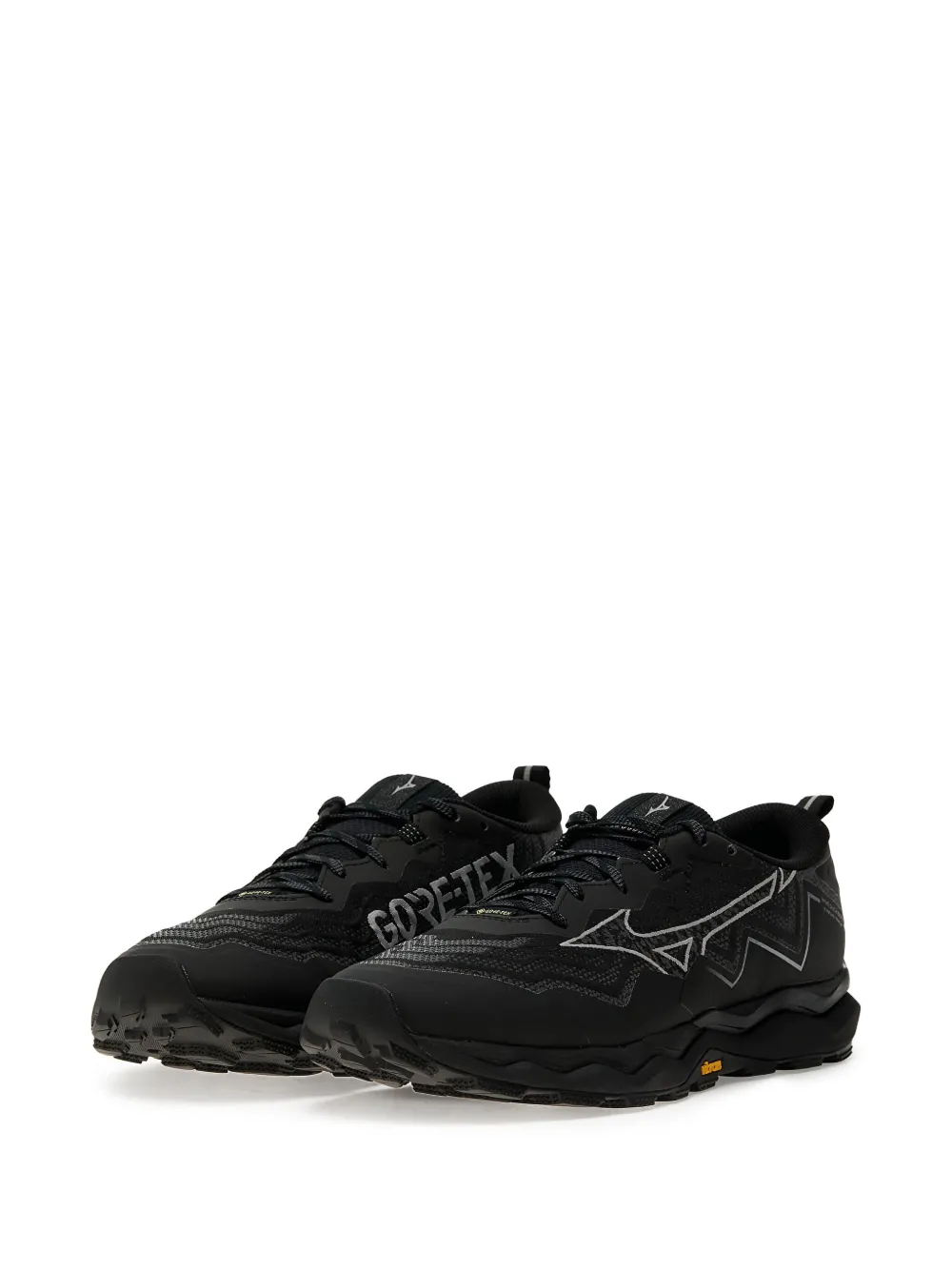 Mizuno logo-patch sneakers Black